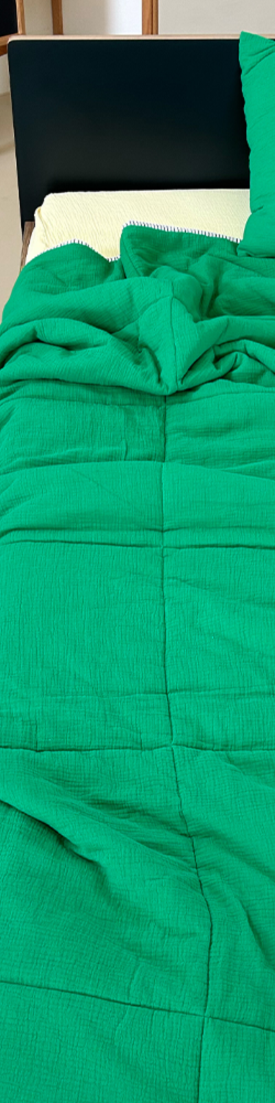 Gauze Quilting Blanket - Green
