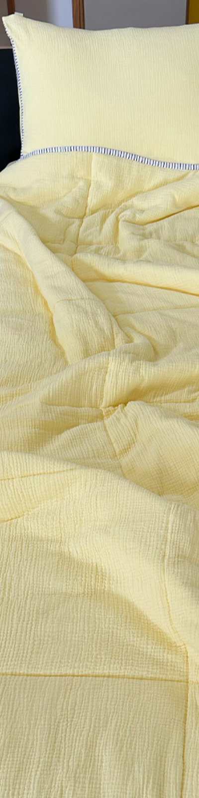 Gauze Quilting Blanket - Yellow