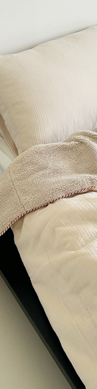 Reversible Winter Comforter - Cream / Beige