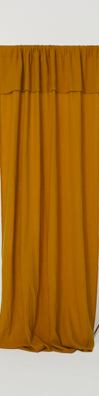 Layered Curtain - Mustard