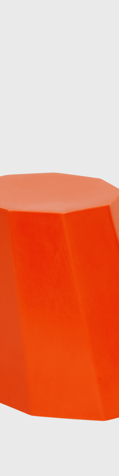 Arnoldino Stool - Orange
