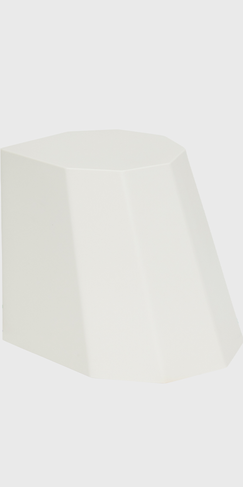 Arnoldino Stool - Ivory White