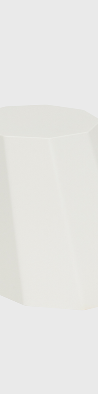 Arnoldino Stool - Ivory White