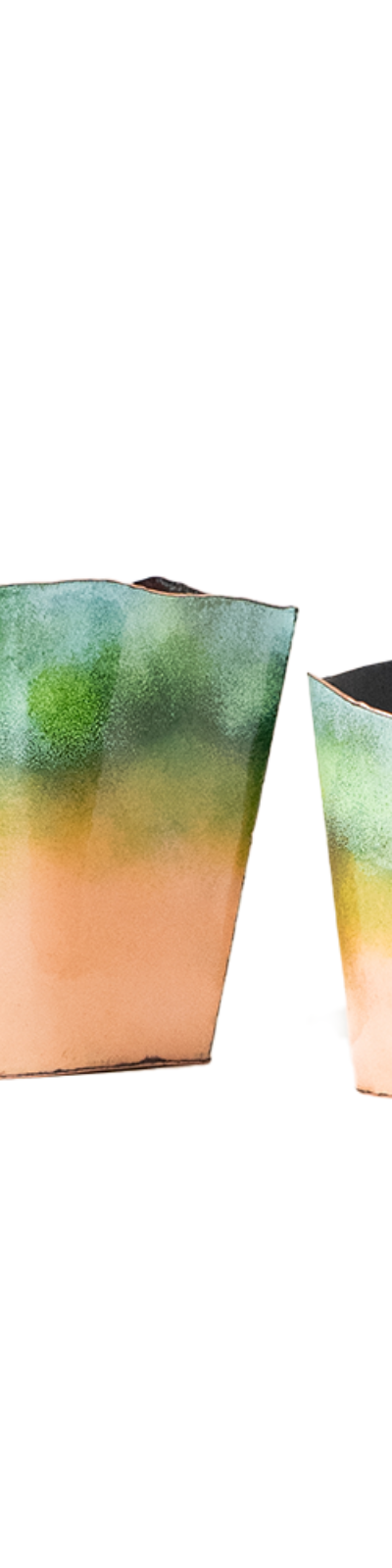 Cloisonné Wine Bucket - Green (2 Sizes)