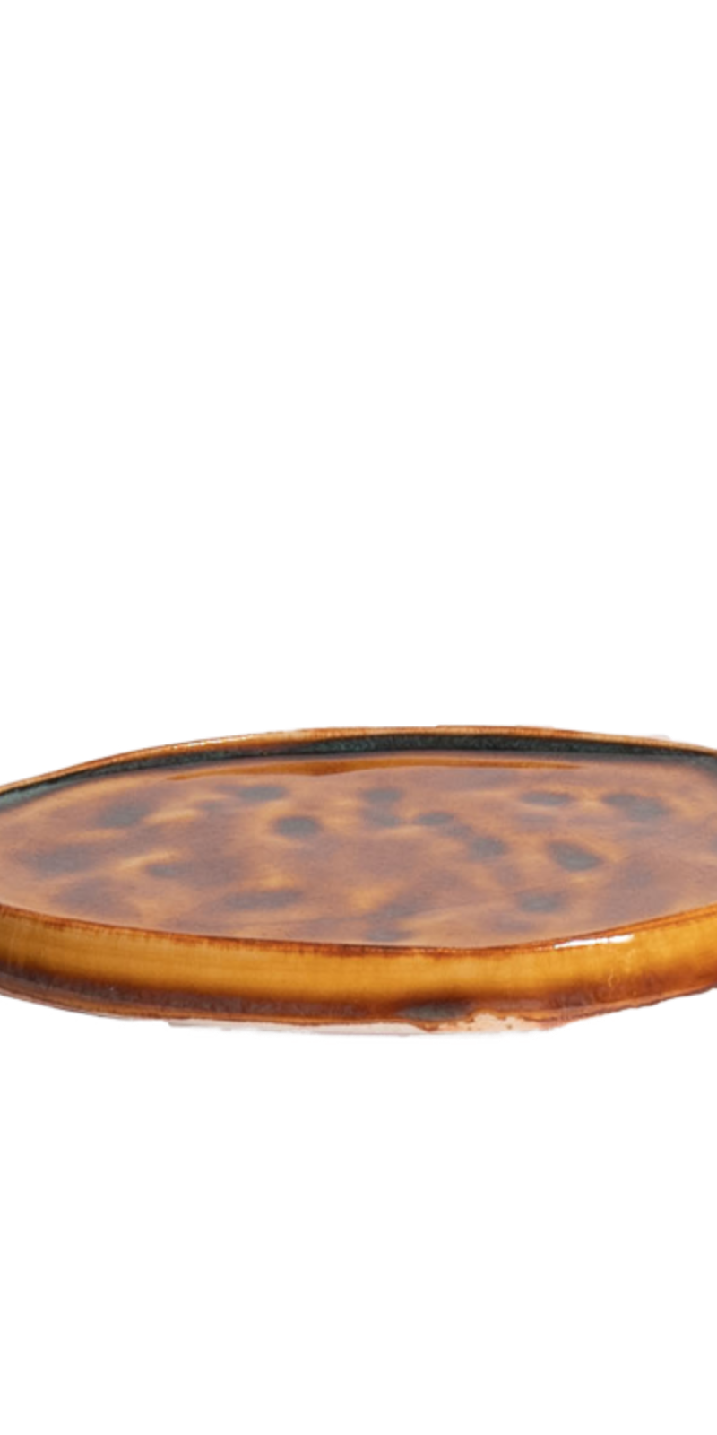Still Life Caramel Saucer (M)