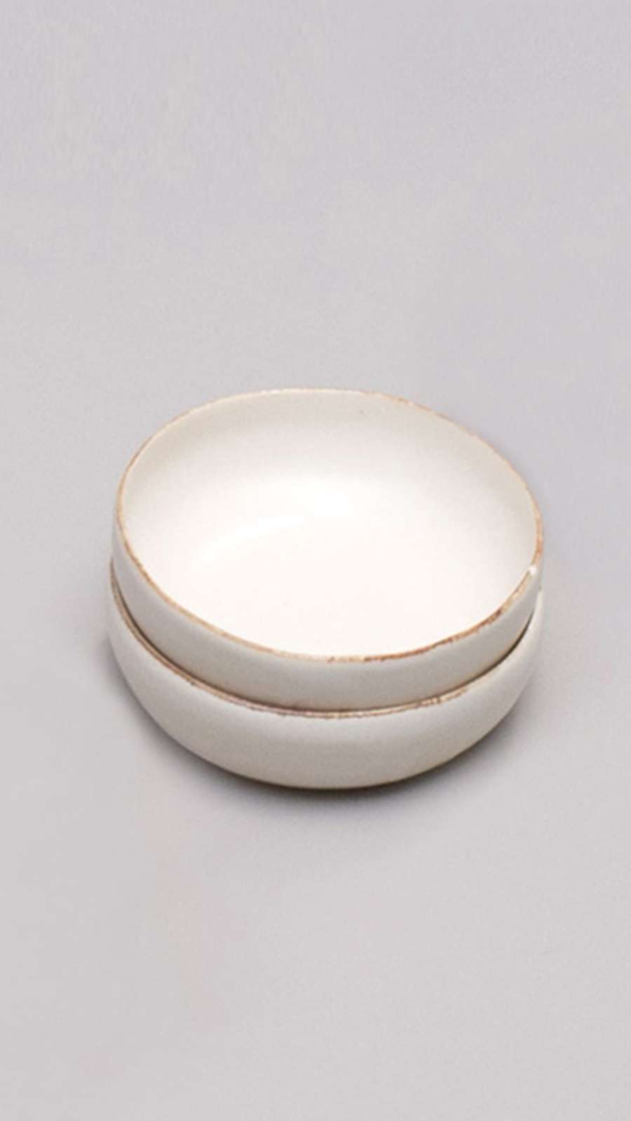 Stillife Side Dish Container (Ivory/Green)