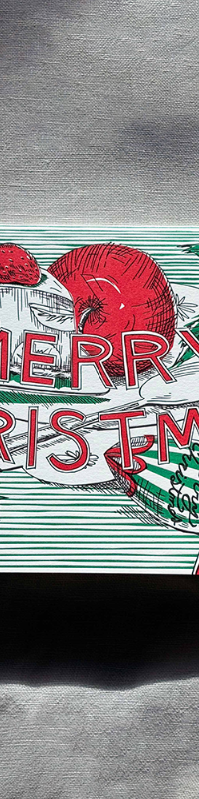 Christmas Card - The Christmas Scene