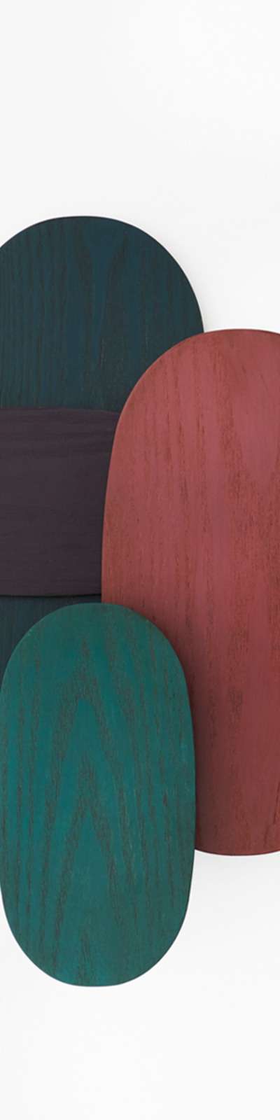 Lacquerware Oval Tray/Coaster