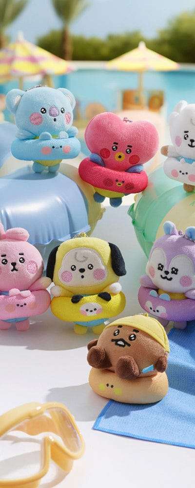 BT21 BABY ぷかぷか エディション ぬいぐるみ キーリング