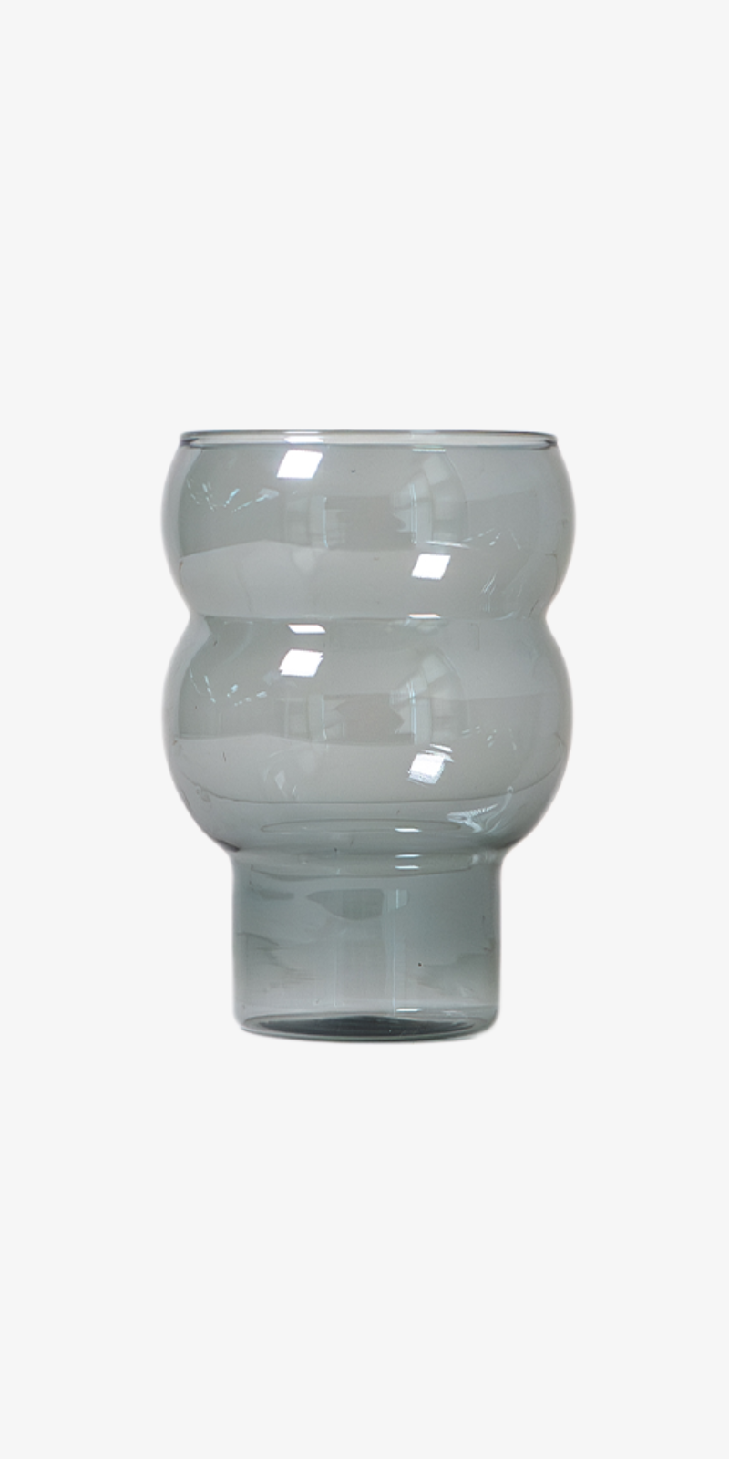 Bubble Cup 2-Tier Gray