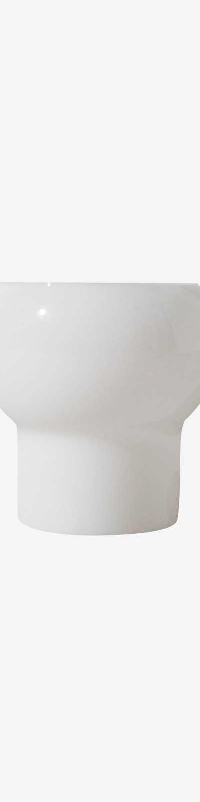 Bubble Cup Milk White Single Tier