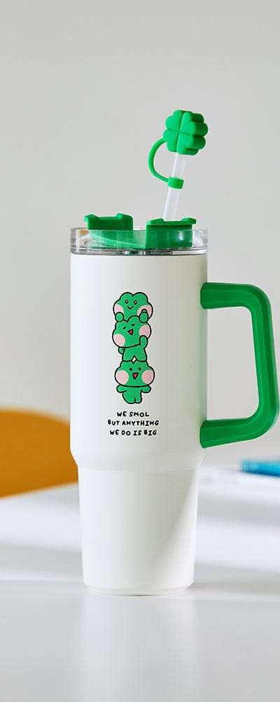 ラインフレンズ ミニニ レニニ クローバー トレンタ タンブラー (890ml)