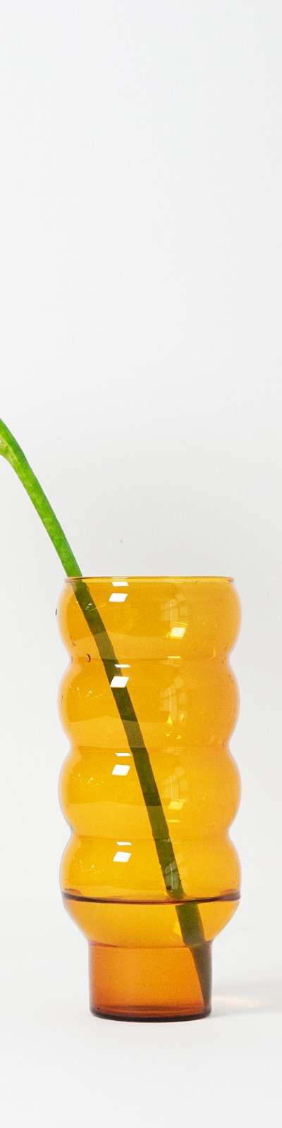 Bubble Vase - Amber