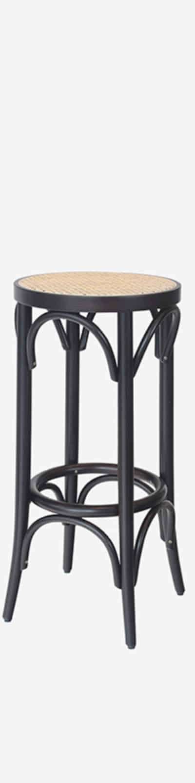 Barstool 73 - Dark Wenge / Cane