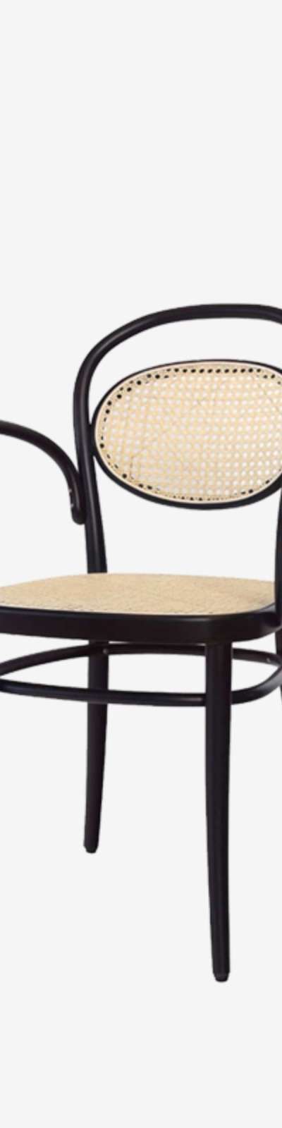 Armchair 20 - Dark Wenge / Cane