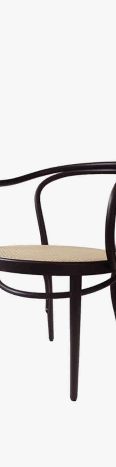 Armchair 30 - Dark Wenge / Cane