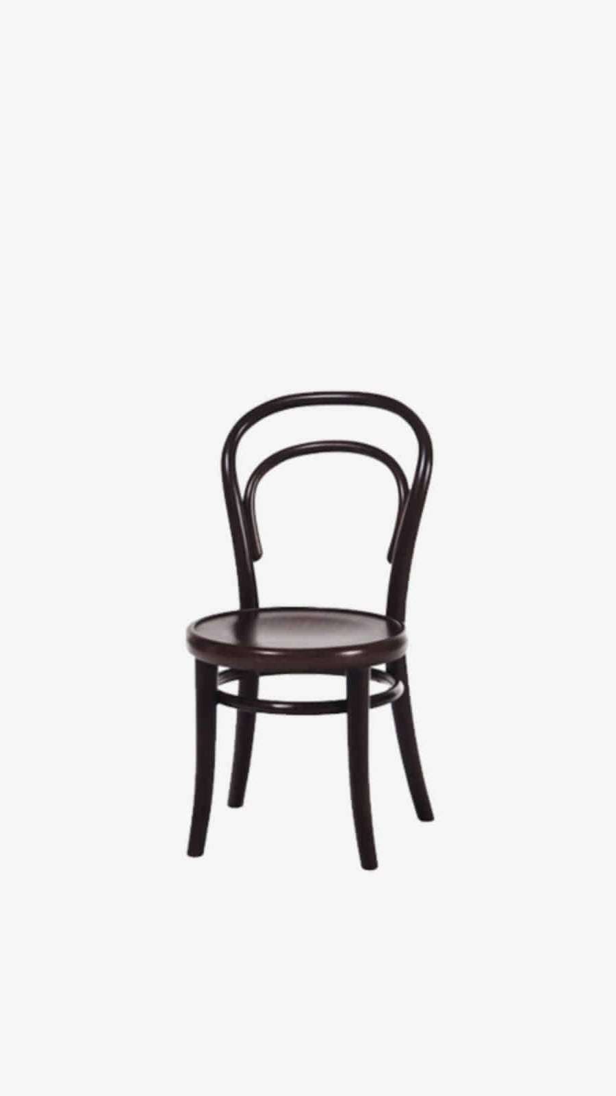 Petite Kids Chair 14 - Dark Wenge