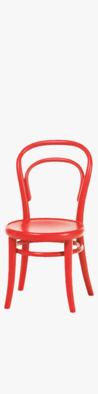 Petite Kids Chair 14 - Red
