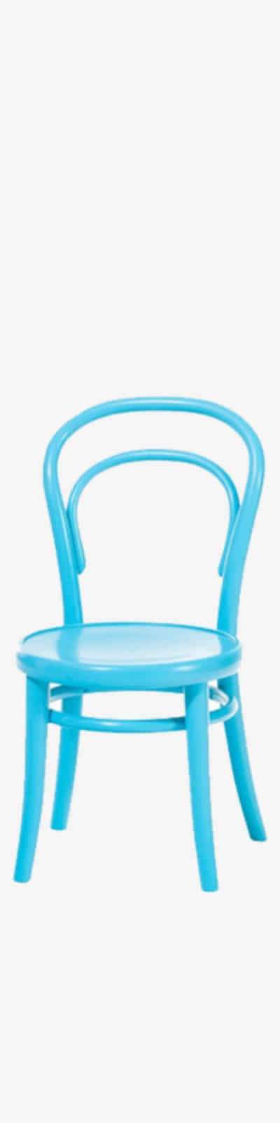 Petite Kids Chair 14 - Sky Blue