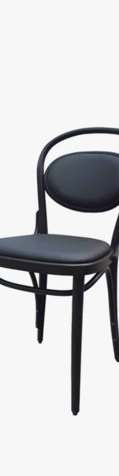 Chair 20 - Dark Wenge / PU Black