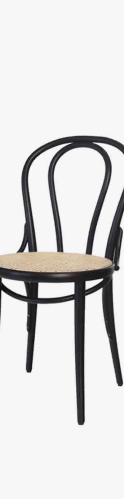 Chair18 - Dark Wenge / Cane