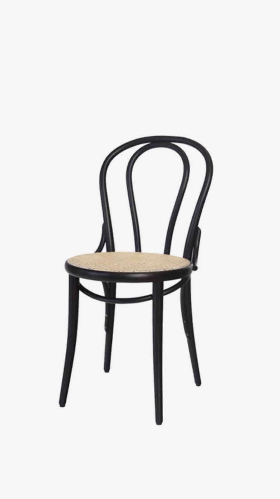 Chair18 - Dark Wenge / Cane