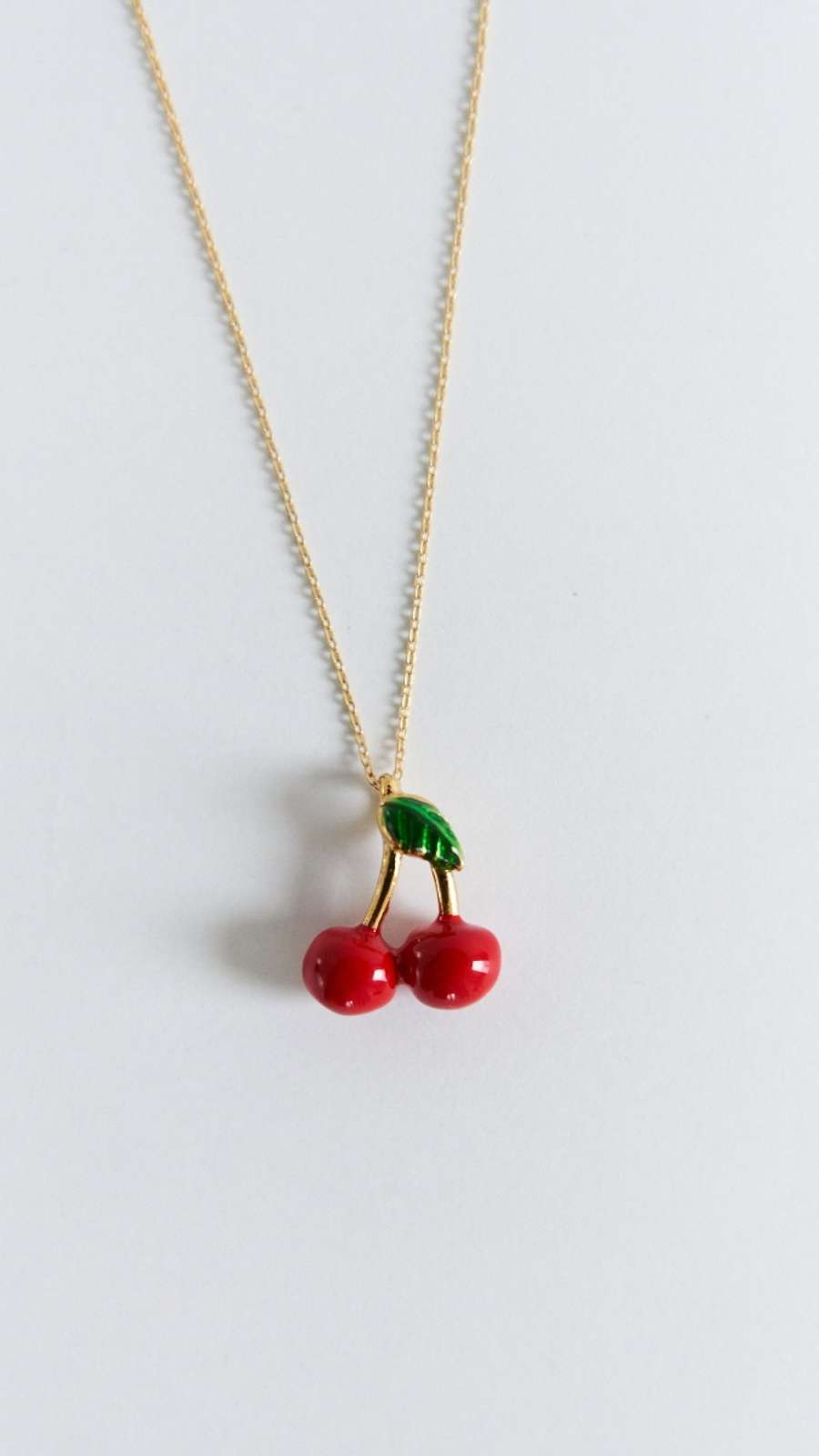 Cherry Color Necklace