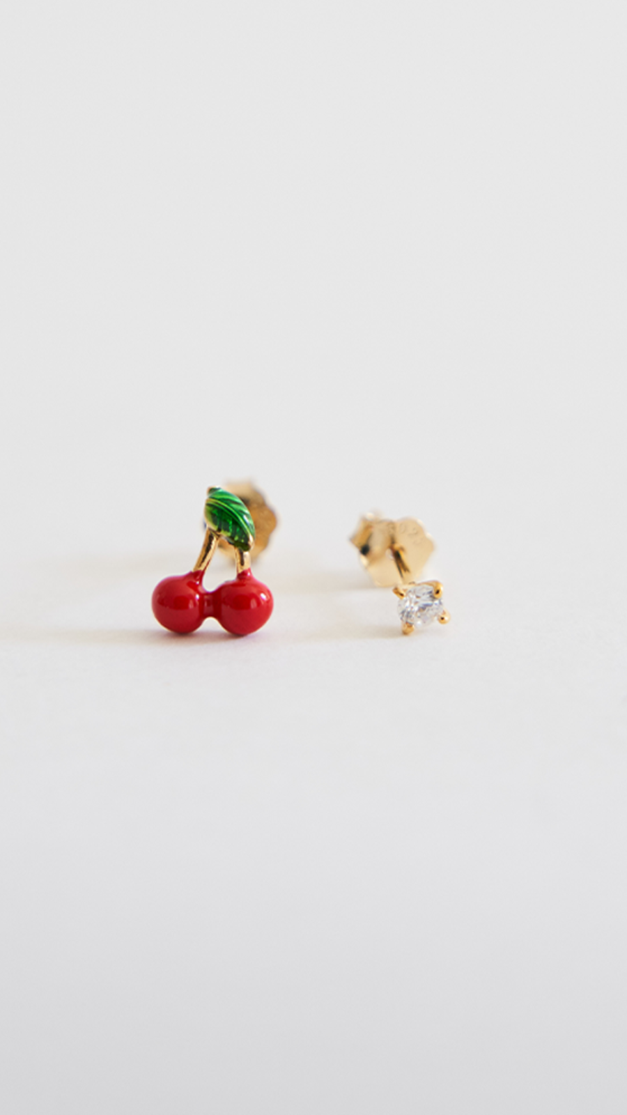 Cherry Color Earrings