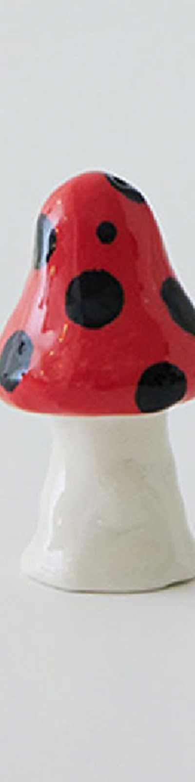 Mushroom Incense Holder - Red (3 Size)