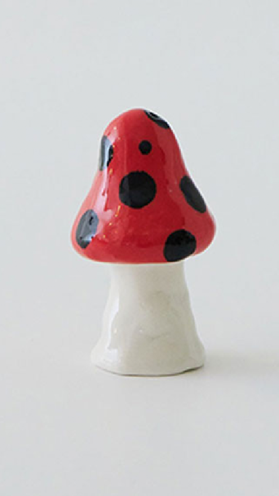 Mushroom Incense Holder - Red (3 Size)