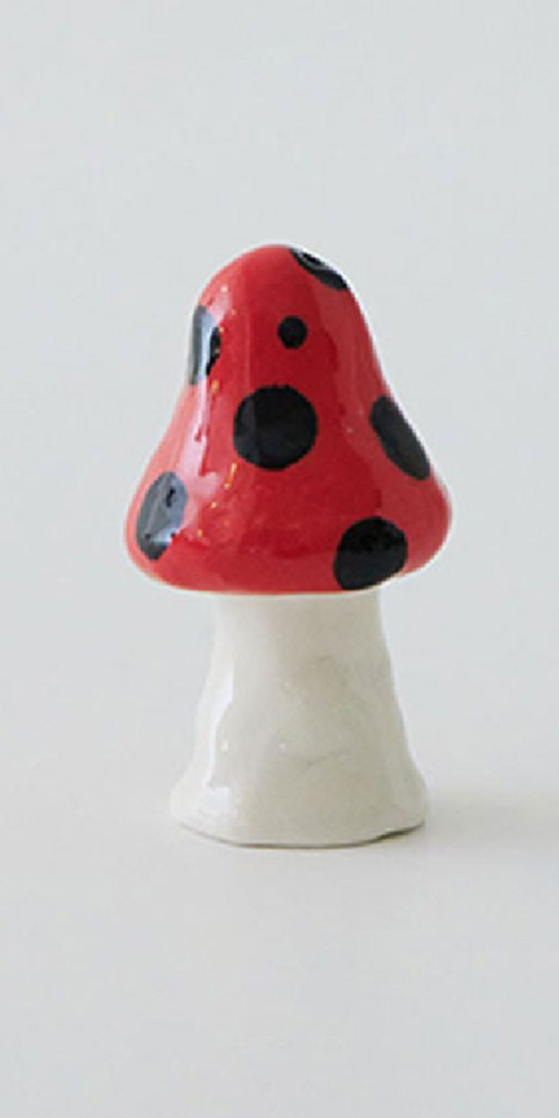 Mushroom Incense Holder - Red (3 Size)