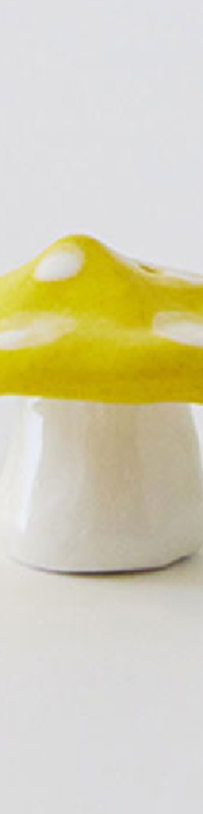 Mushroom Incense Holder - Yellow (3 Size)