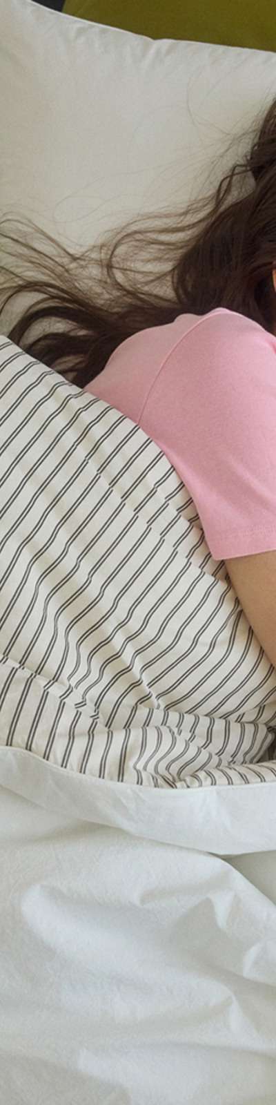 Powder Cotton Double-Sided Stripe Duvet Cover (2 Color)