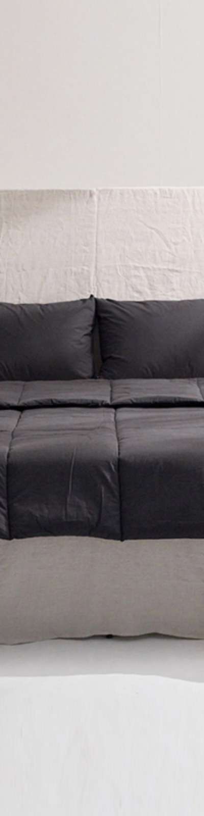 Silky Cotton 60s Thin Comforter - Ink