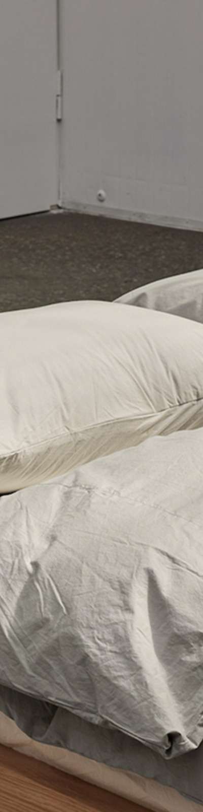 Silky Cotton 60-Count Bedding Set - Mint Gray