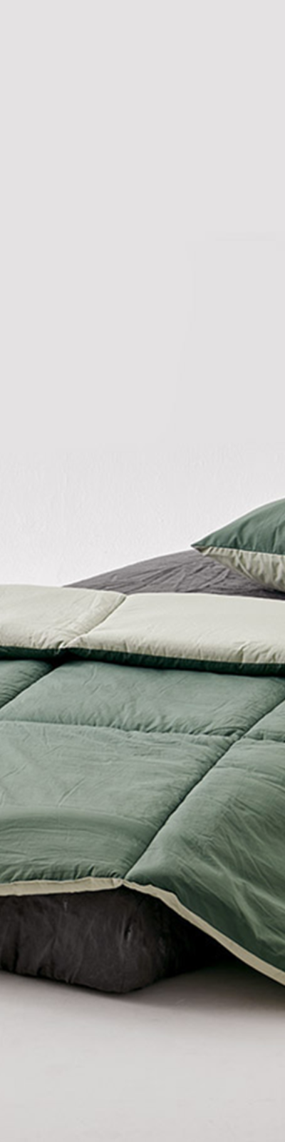 Cloud Silky Comforter - Tone Down Green