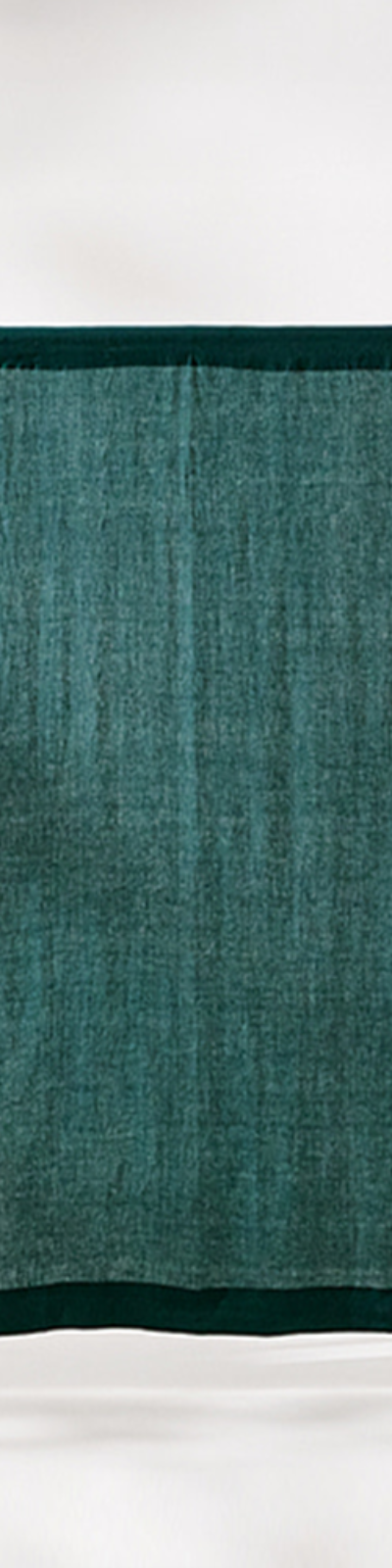Soft Linen Single Panel Curtain - Emerald