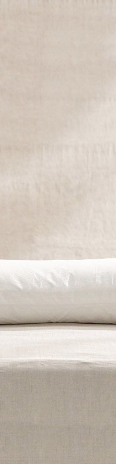 Wide Dust-Free 60 Thread Count Pillowcase - White