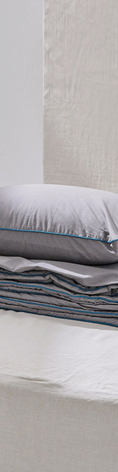 Silky Cotton Harmony Bedding Set - Gray