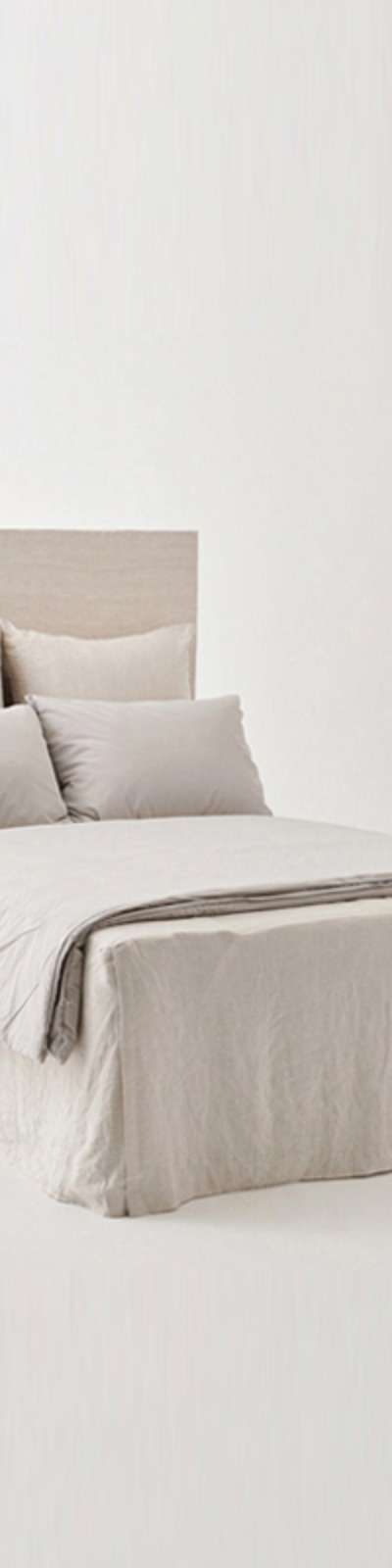 Silky Cotton 100 Count Bedding Set - Light Gray
