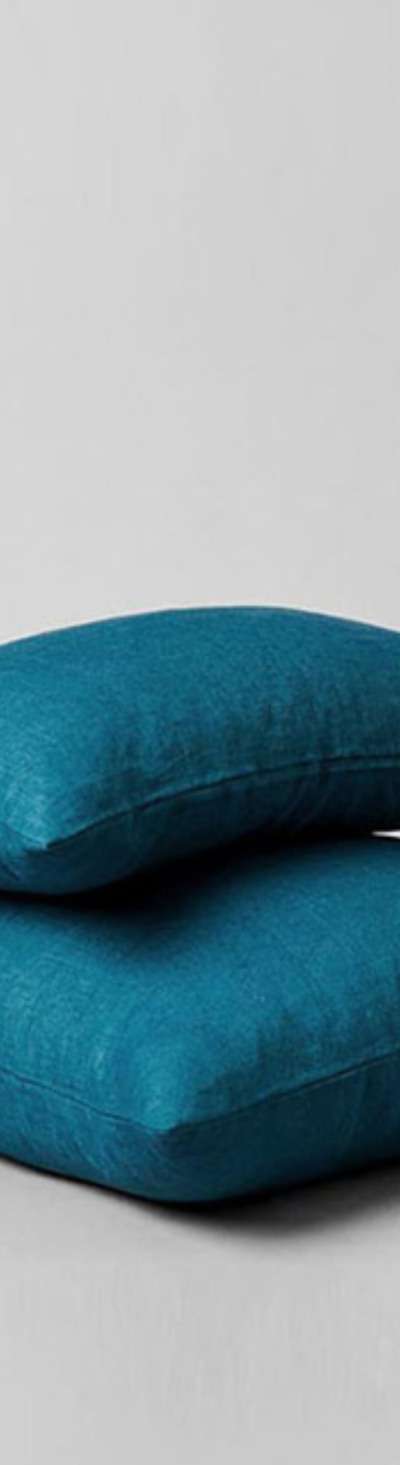 Premium Linen Cushion Cover - Dark Emerald