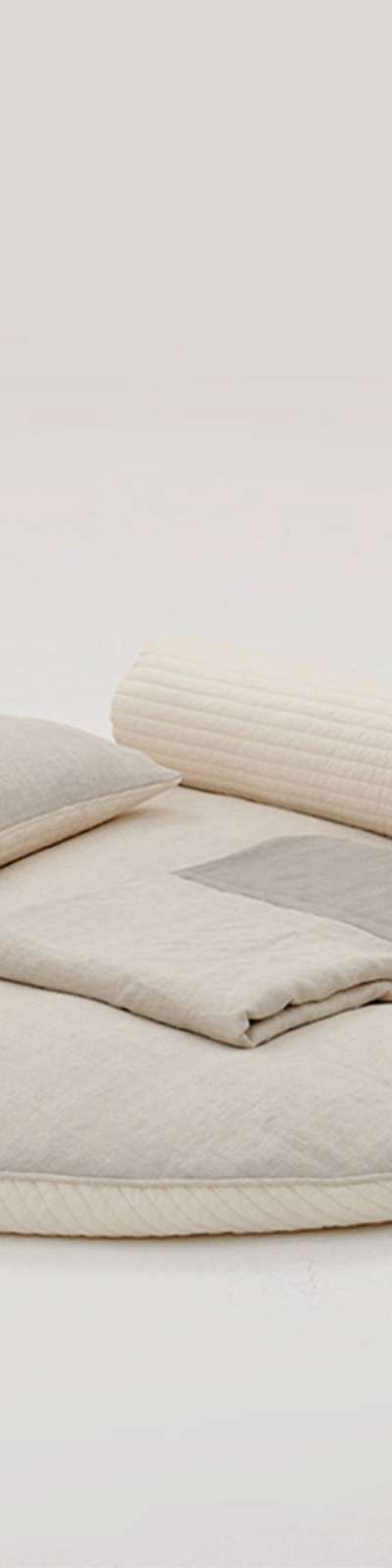 Premium Linen Round Mat - Oatmeal