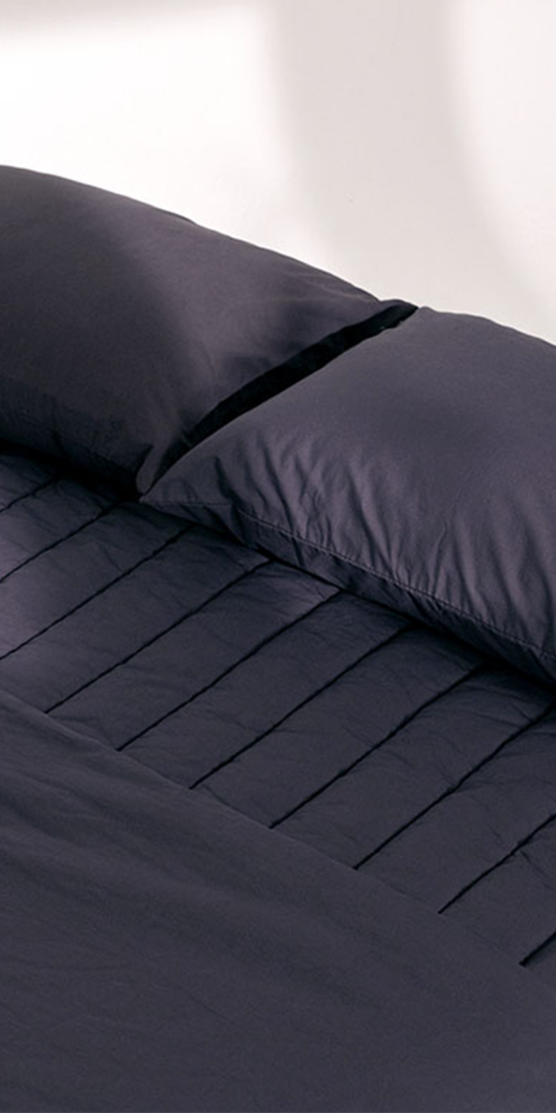 Silky Cotton 100-Count Bedding Set_Navy