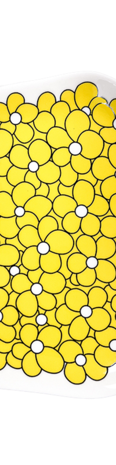 Flower Plate 1 - Yellow (2 colors)