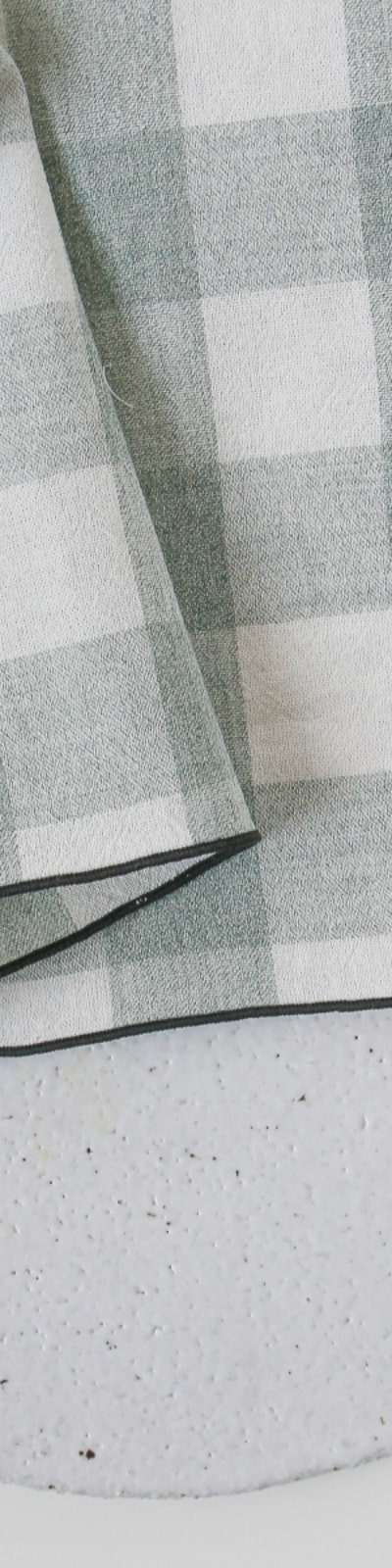 Napkin Set Green Check (2 pieces)