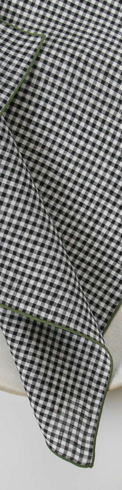 Napkin Set Black Check (2 pieces)