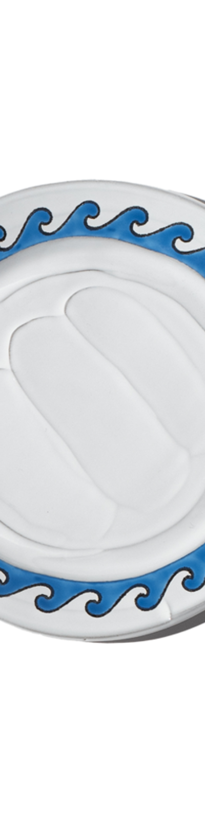 Portofino Simple Plate S - Blue Wave