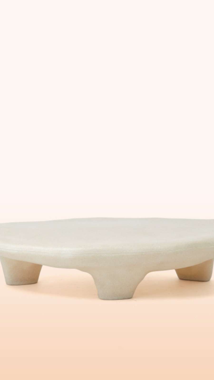 [October 2026 Restock] Tripod Sofa Table - White