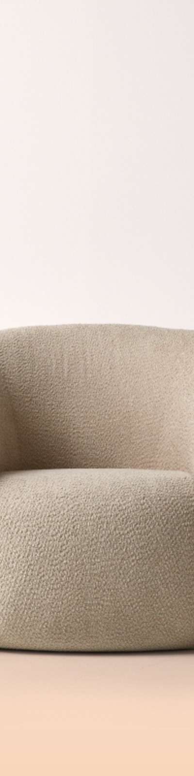 [October 2026 Arrival] Circular Lounge Single-Seater Sofa (10colors)