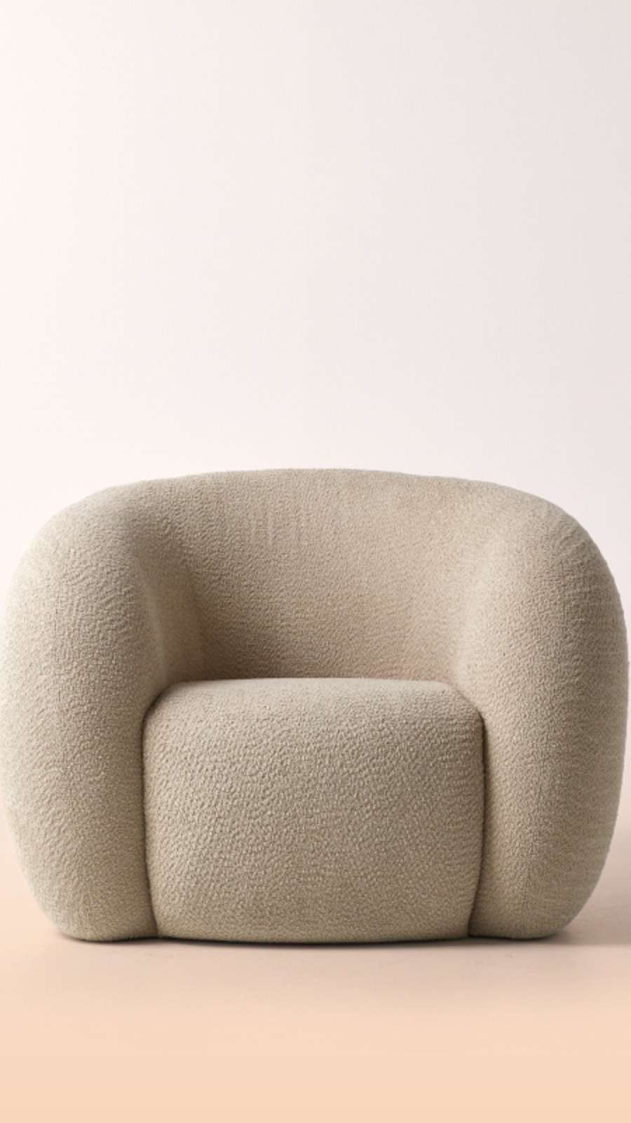 [October 2026 Arrival] Circular Lounge Single-Seater Sofa (10colors)